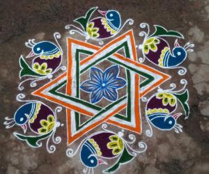 Rangoli: HAPPY REPUBLIC DAY 