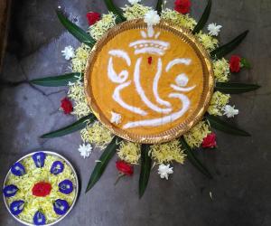 Rangoli: Happy Vinayagar Chadhurthi