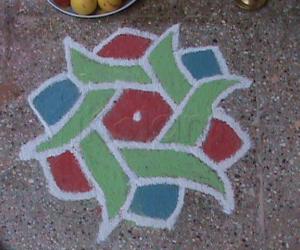 Simple kolam