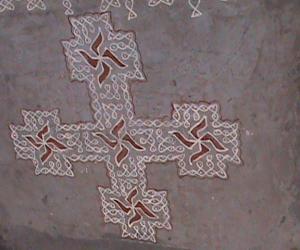 Rangoli: Simple Kolam