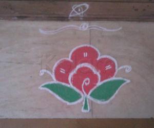 dotted margazhi kolam