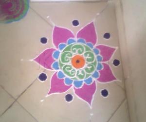 Simple Rangoli