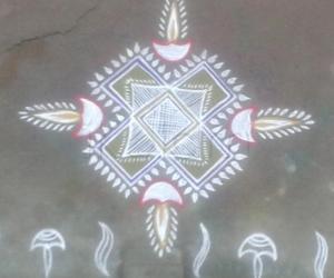 Rangoli: padi kolam