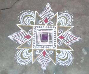 Rangoli: padi kolam