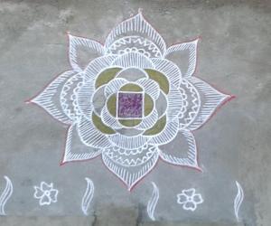 Rangoli: padi kolam