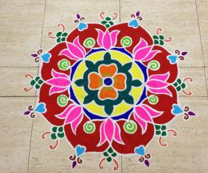 Rangoli: Navrathri 2012 Rangoli