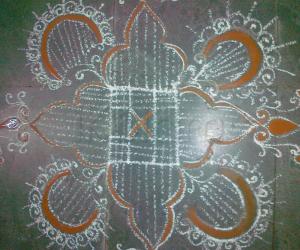 morning kolam