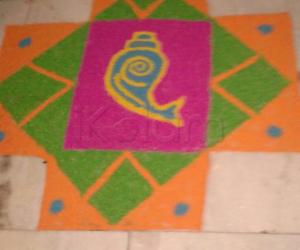 Rangoli: diwali alpana