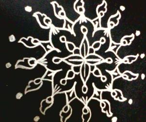 Simple rangoli