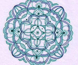 Simple Rangoli