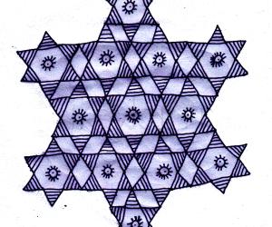 Rangoli: Dotted rangoli