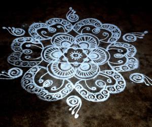 Simple Rangoli