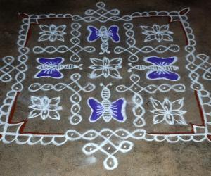 Rangoli: Margazhi kolam 6