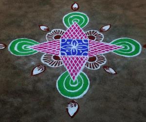 Simple Kolam for friday