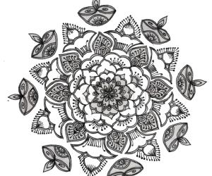 deepam rangoli