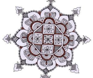 Simple Rangoli