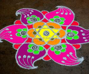 Simple Rangoli