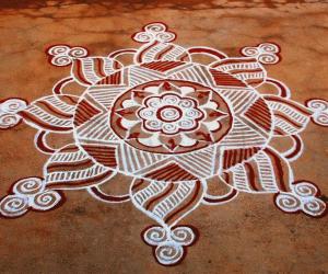 Simple Rangoli