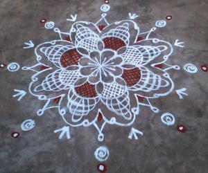 Simple kolam