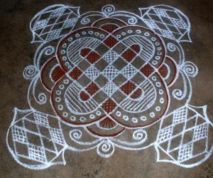 Simple rangoli