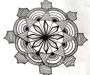 Rangoli: small rangoli