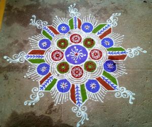 Rangoli , Happy Republic day.