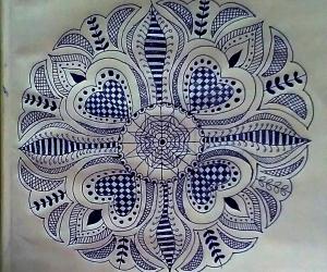 Rangoli: Freehand