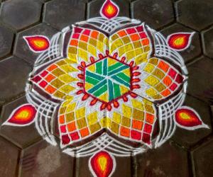 Rangoli: Freehand 
