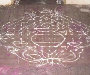 Pongal Kolam - Dotted - Today