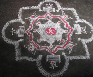 Rangoli: Margazhi rangoli