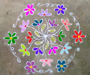 Rangoli: Margazhi day8