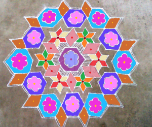 Margazhi kolam 12