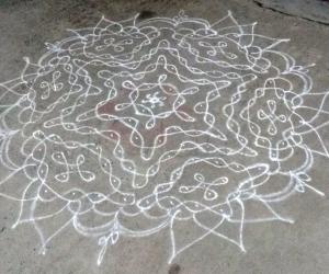Rangoli: Margazhi day 12