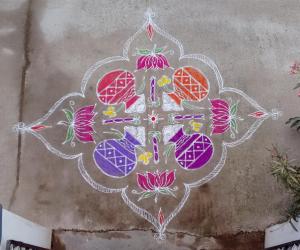 Pongal kolam