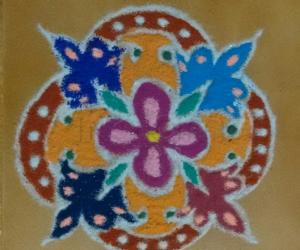 Rangoli: Margazhi day 14