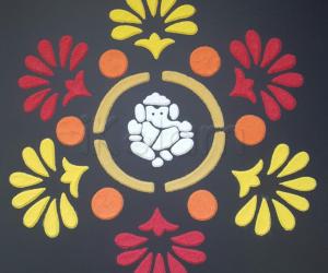 Rangoli: Rangoli for Navarathri