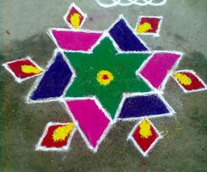 karthigai deepam Kolam - 02