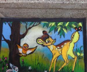 Rangoli: cartoon rangoli