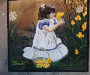 Rangoli: baby