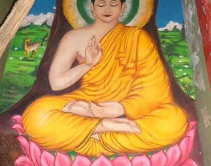 Rangoli: buddhar