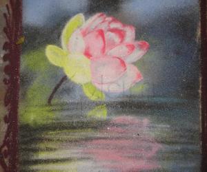Rangoli: lotus