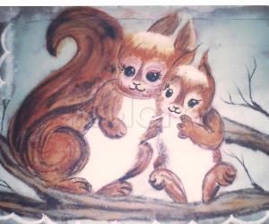 Rangoli: squirrel