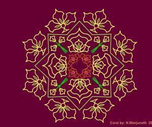 Rangoli: Kolam by power point 