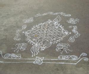 Rangoli: Mangala gouri Vratham