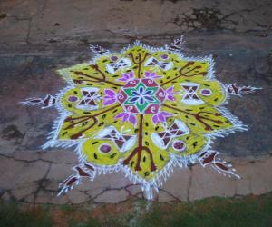 Rangoli: margazhli rangoli.