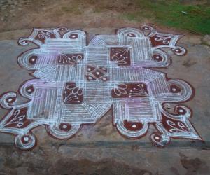 Rangoli: padi kolam