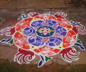 Rangoli: margazhli rangoli.