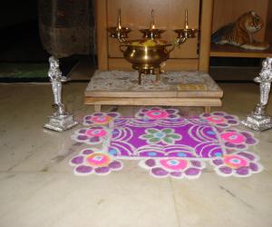Rangoli: freehand