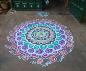 Diwali rangoli