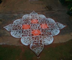 thai velli rangoli